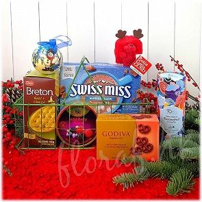 X2  聖誕節禮物籃 - Godiva 朱古力蝴蝶餅 - 聖誕節Hamper    X2  聖誕節禮物籃 - Godiva 朱古力蝴蝶餅 - 聖誕節Hamper